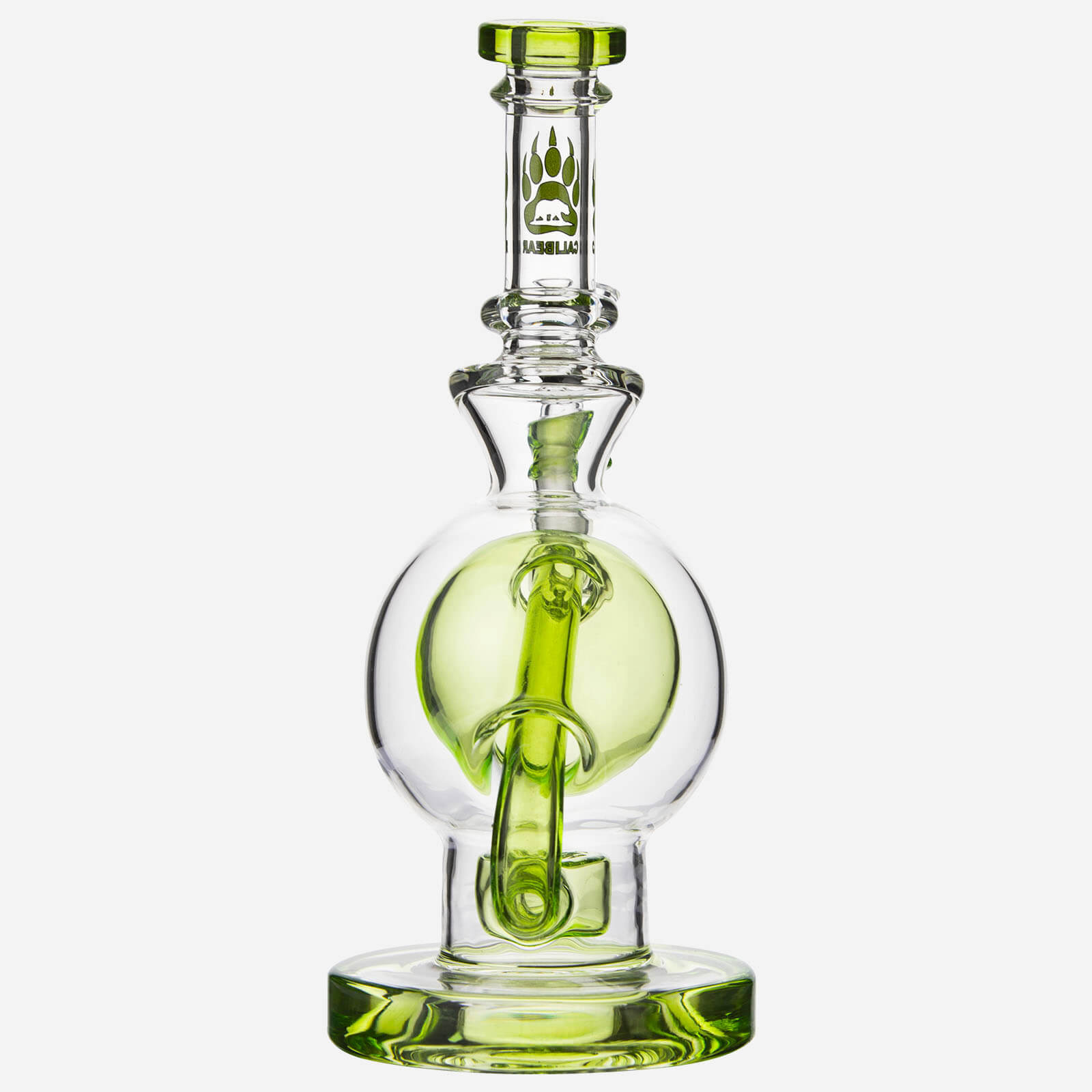 Ball Recycler Dab Rig Seed Of Life Perc - INHALCO