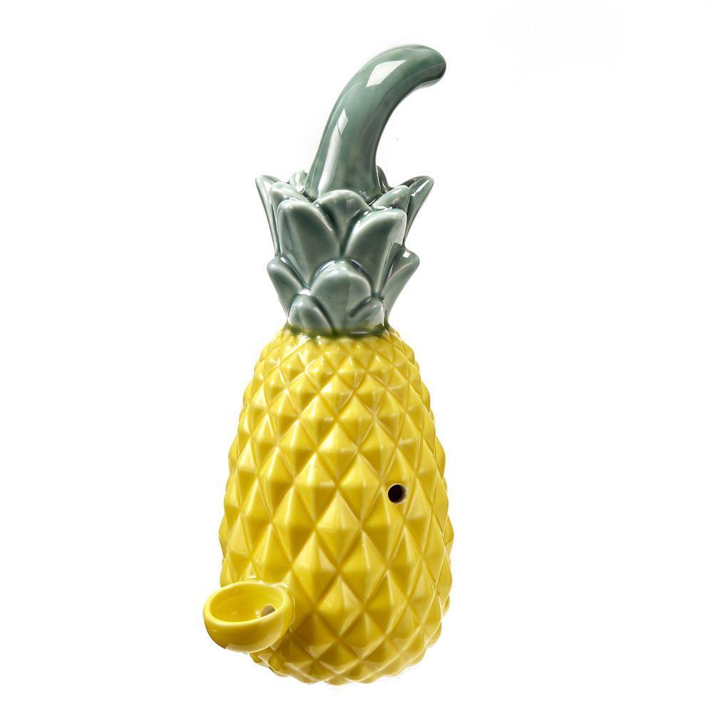 Ceramic Pineapple Pipe - INHALCO