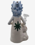 9" Rick And Morty Ceramic Water Pipe - INHALCO