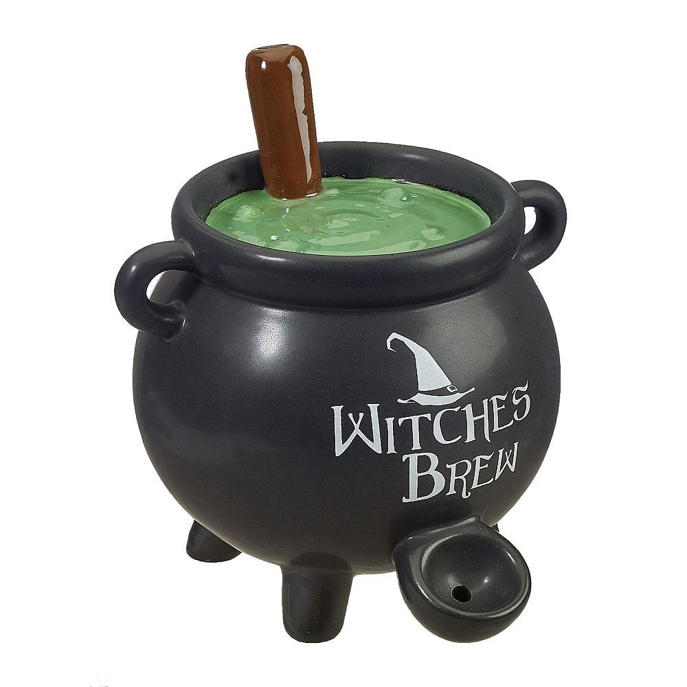 Ceramic Witches Brew Pipe - INHALCO