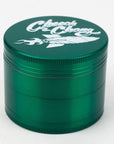 Cheech and Chong 4 Parts Metal Grinder up in somke green