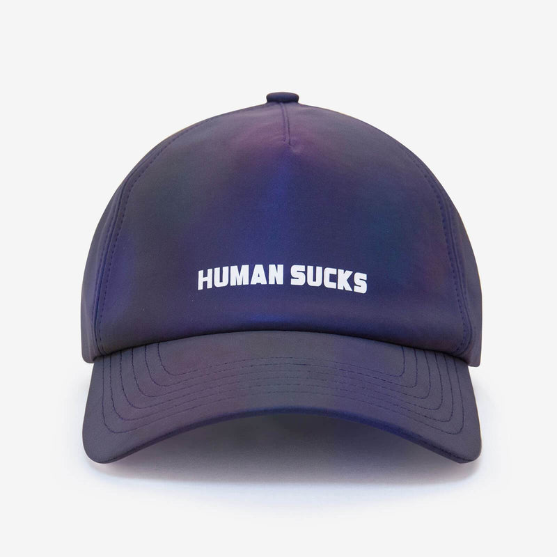 HUMAN SUCKS Rainbow Reflective Dab Hat - INHALCO