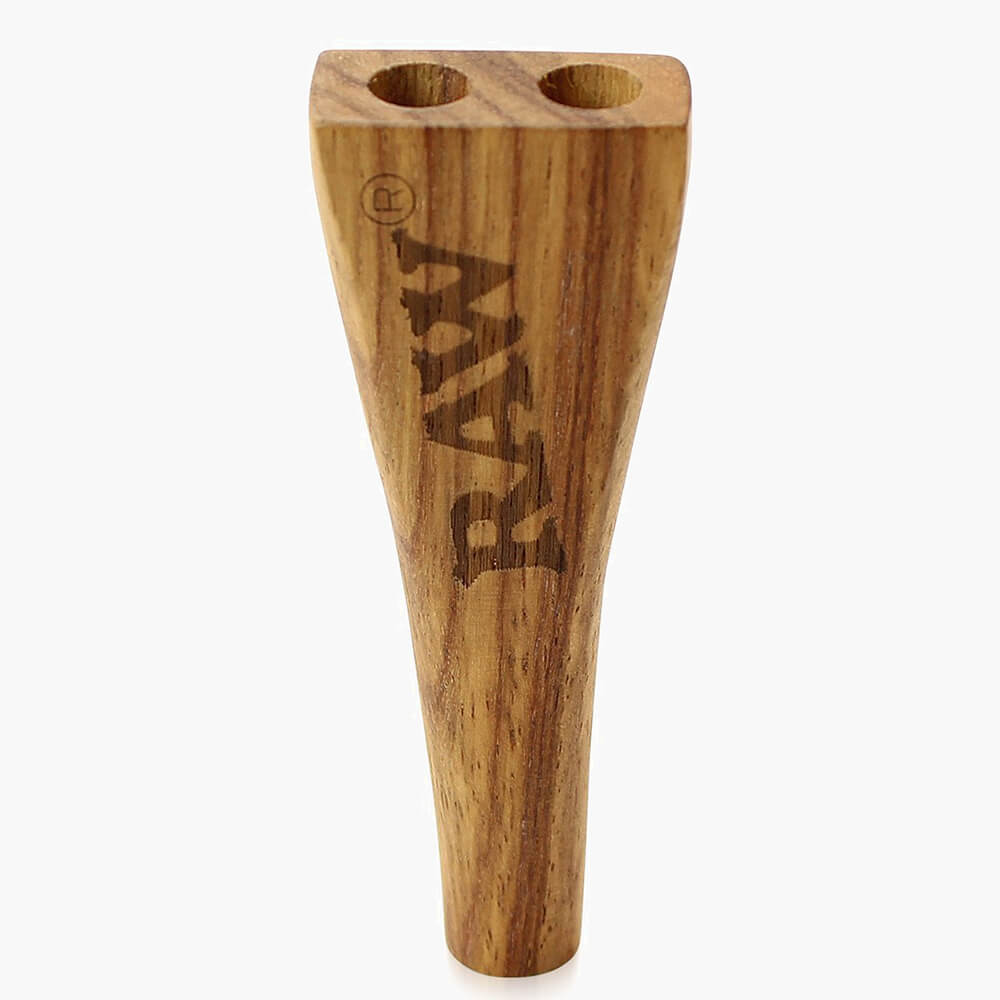 RAW Double Barrel Wooden Joint Holder - INHALCO