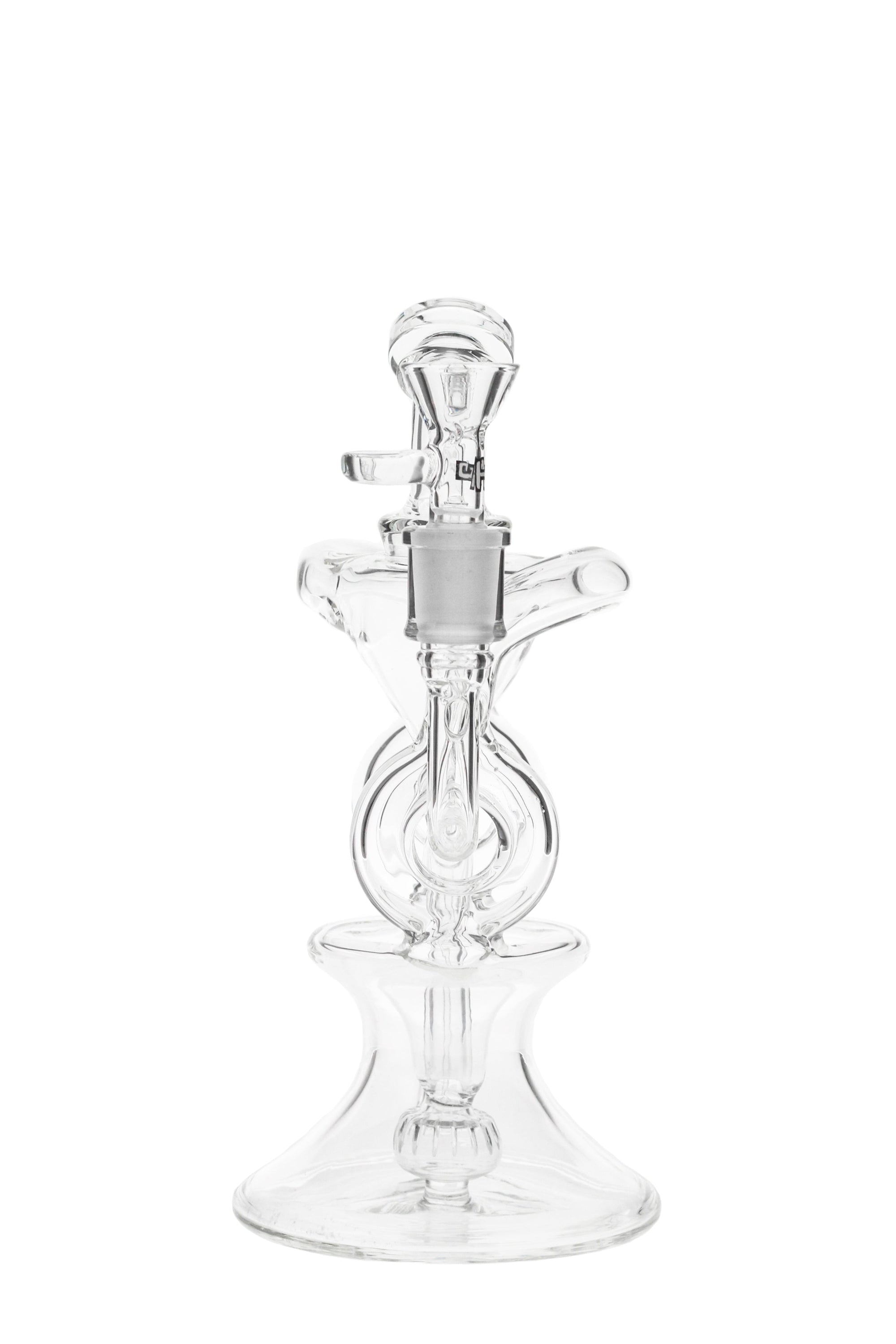 8.75" Twin Arm Super Slit Donut Wormhole Recycler Rig