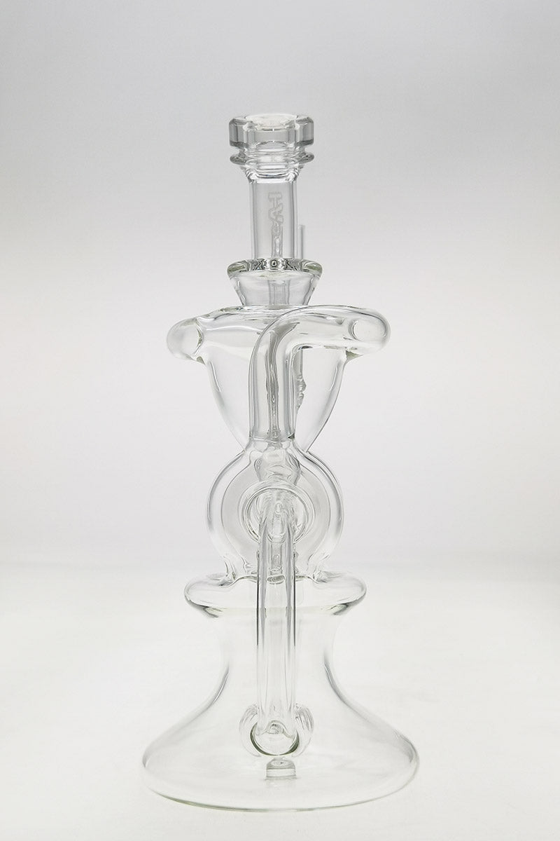 8.75&quot; Twin Arm Super Slit Donut Wormhole Recycler Rig