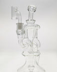 8.75" Twin Arm Super Slit Donut Wormhole Recycler Rig
