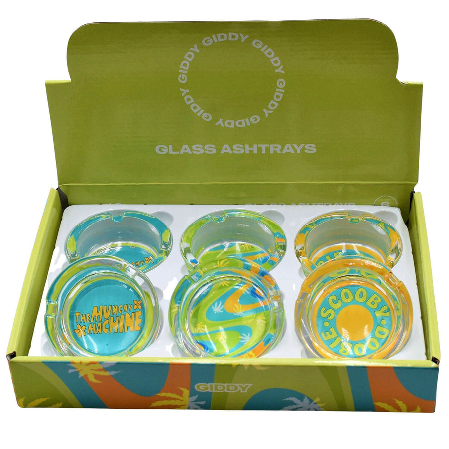 Giddy Glass Ashtray - Scooby