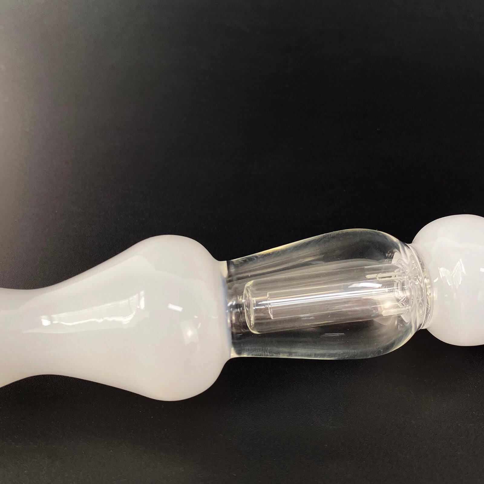 Glass Dab Straw Kit Bulbous Mouthpiece - INHALCO