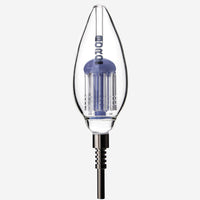 Bougie Glass - Large Nectar Collector With Multi Slit Disc Perc And Sm