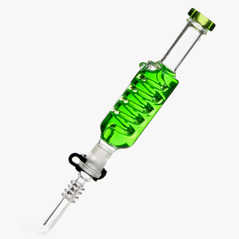 6 Glycerin Glass Dab Straw - Various Colors - (1 Count) — MJ Wholesale