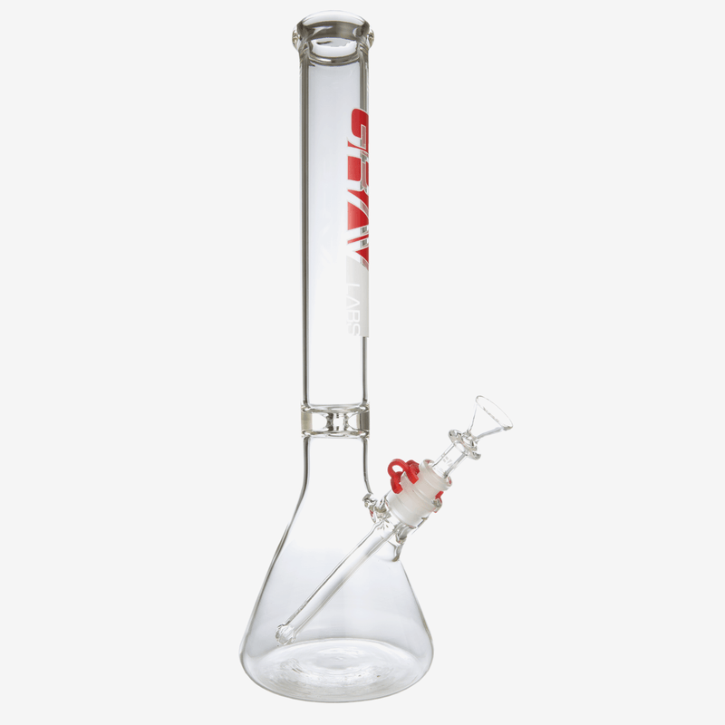 Grav Labs 16" Glass Beaker Water Pipe - INHALCO
