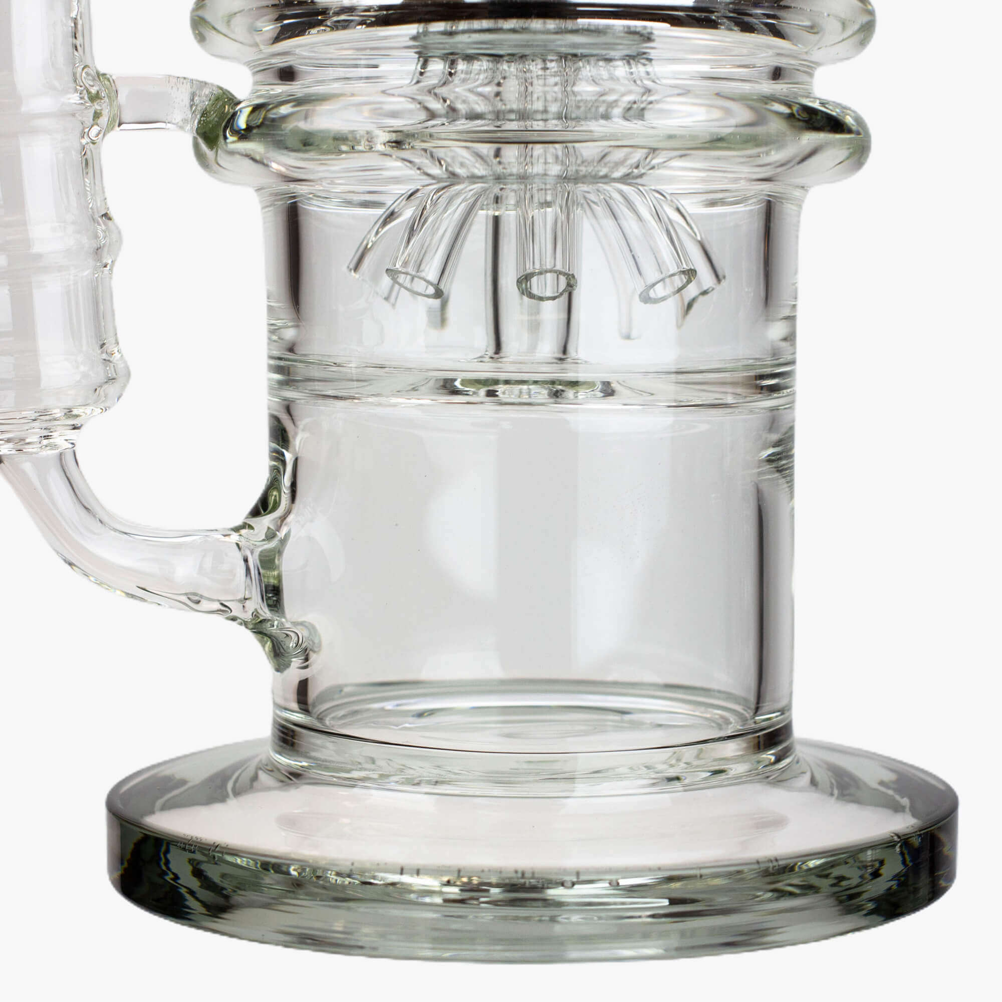 21&quot; H2O Dual Percolator Glass Water Bong
