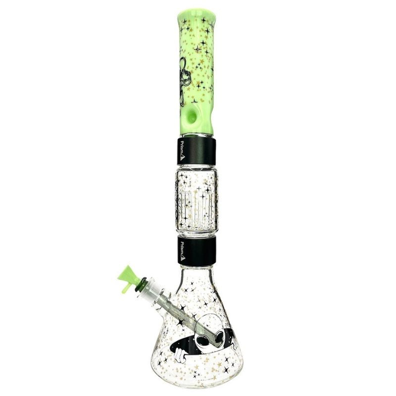 20&quot; Halo Bong Spaced Out Beaker Double Stack - INHALCO