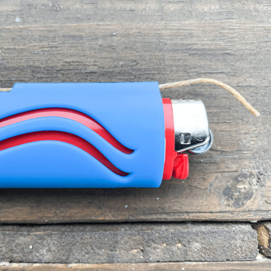 Aqua Hemp Wick Lighter Case - INHALCO