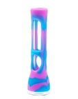 One Hitter Silicone Pipe Blue & Pink - INHALCO