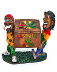 Jamaican Poly Resin Ashtray - INHALCO