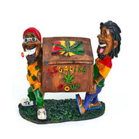 Jamaican Poly Resin Ashtray - INHALCO