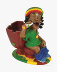 Jamaican Poly Resin Ashtray - INHALCO