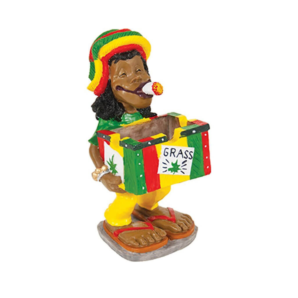 Jamaican Poly Resin Ashtray - INHALCO