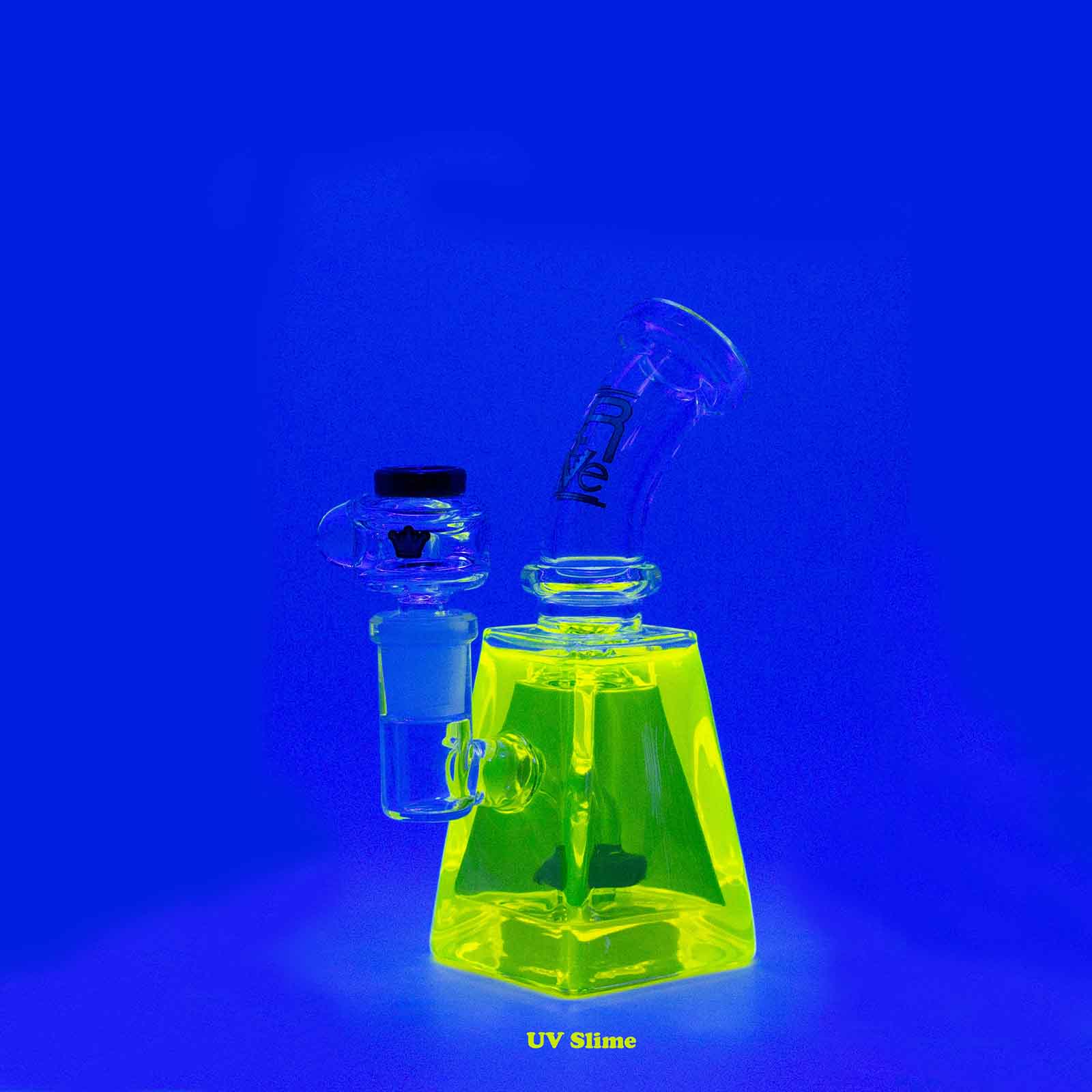 Krave Glass Giza Pyramid Bong - inhalco