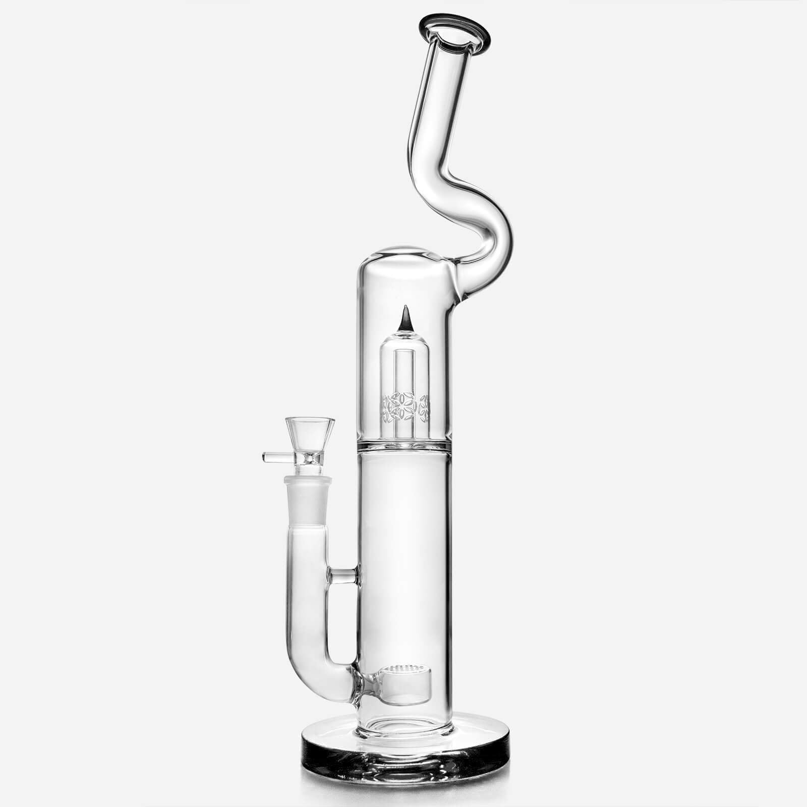 Natty Flower Bong with Seed of Life Perc 16&quot;