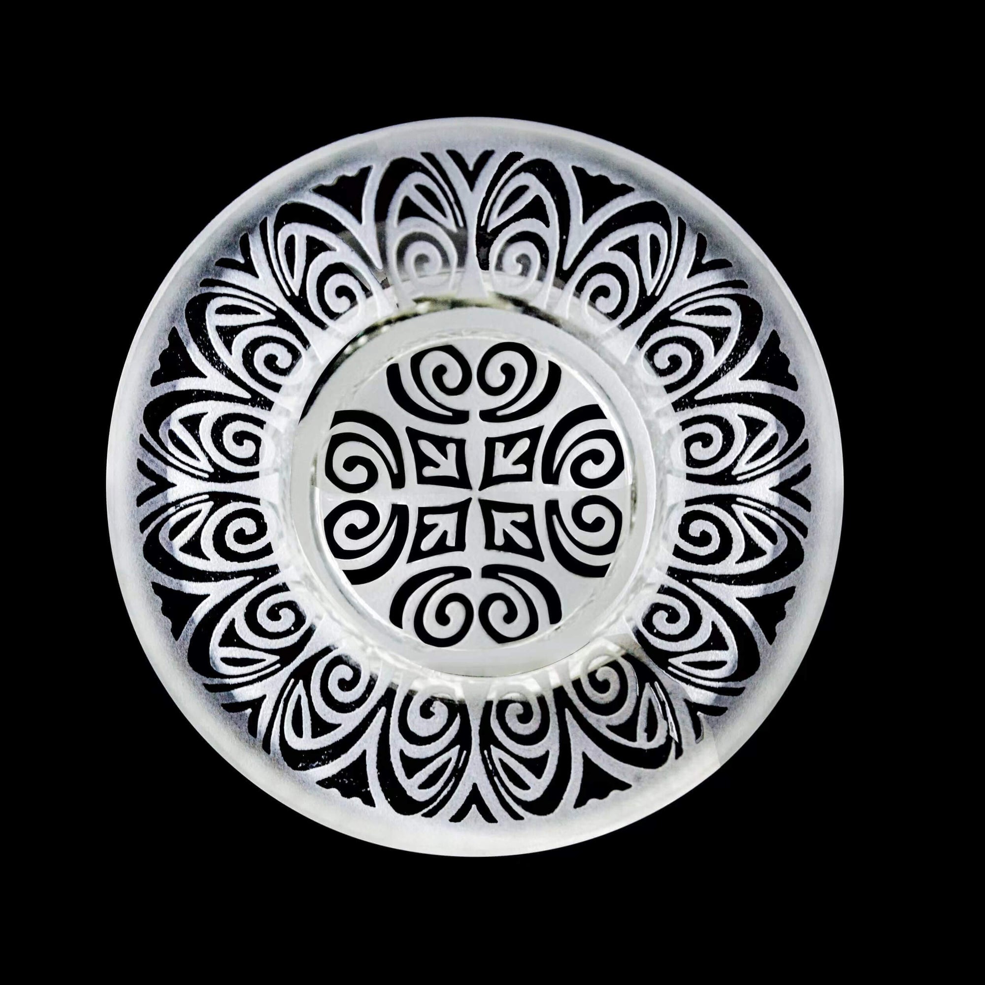 8&quot; Sandblasted Straight Dab Rig