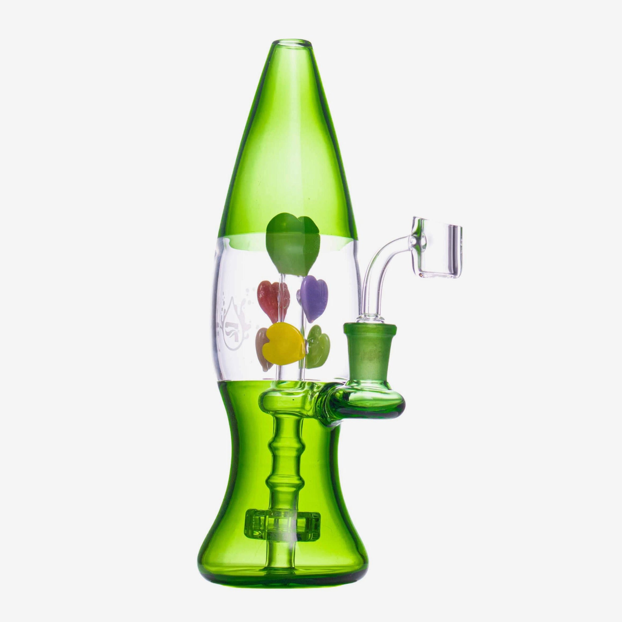 Hearts Lava Lamp Rig - INHALCO