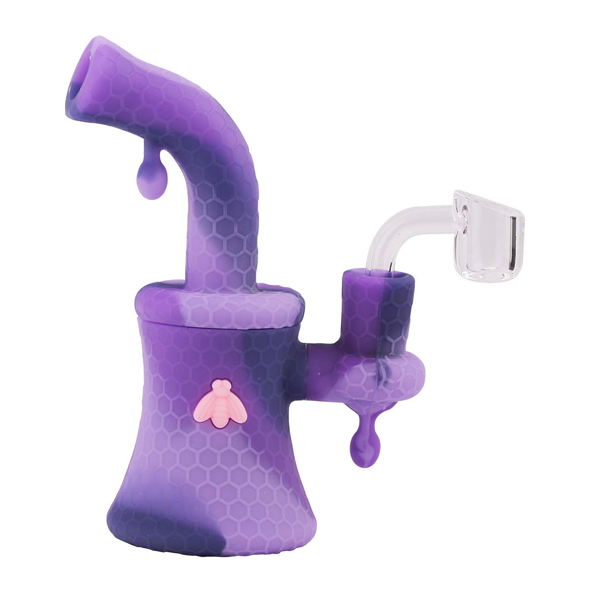 STRATUS Silicone Dab Rig with Quartz Banger – INHALCO