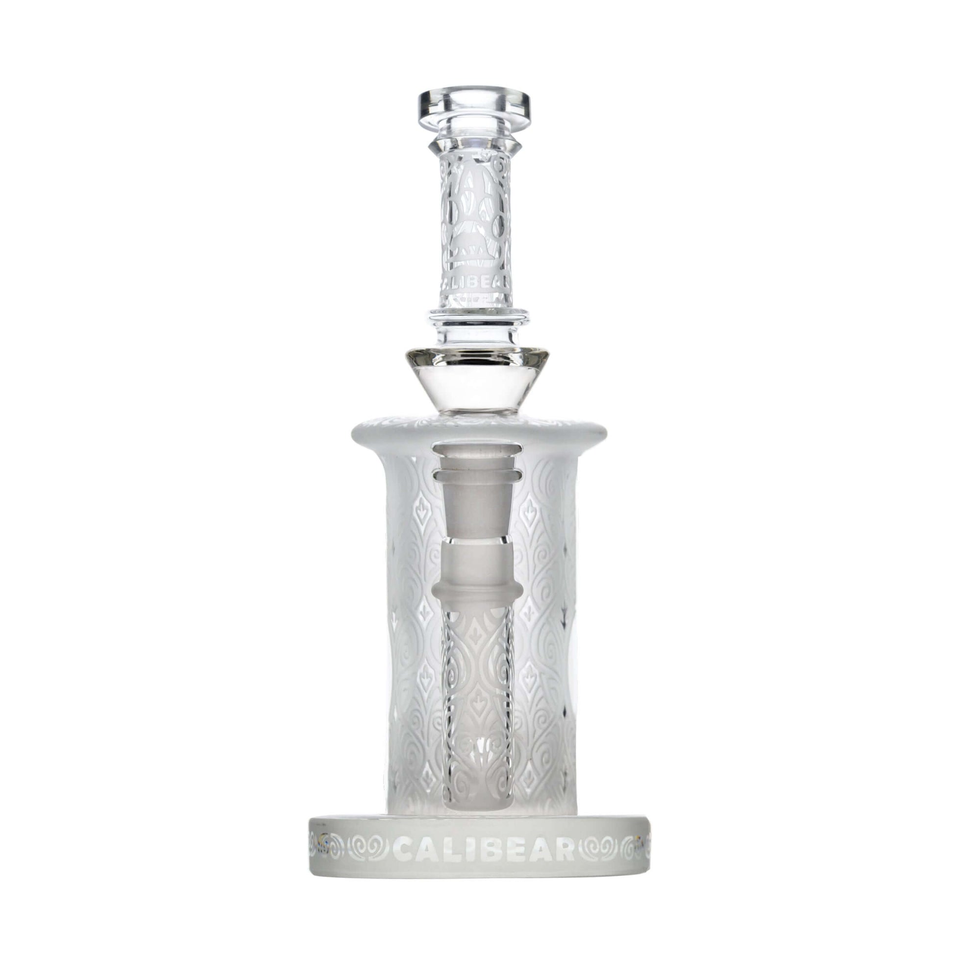 8&quot; Sandblasted Straight Dab Rig