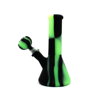 Silicone Beaker Bong with Silicone Bowl - INHALCO