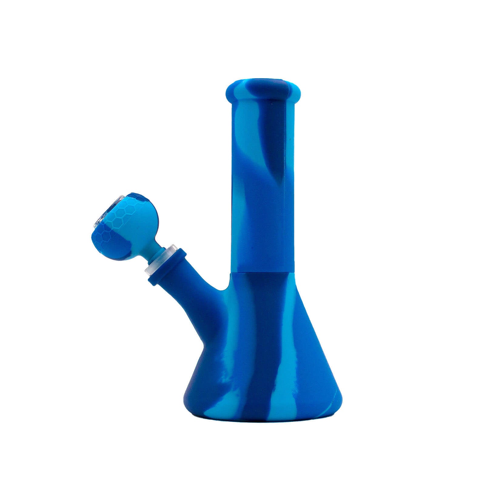 Silicone Beaker Bong with Silicone Bowl - INHALCO