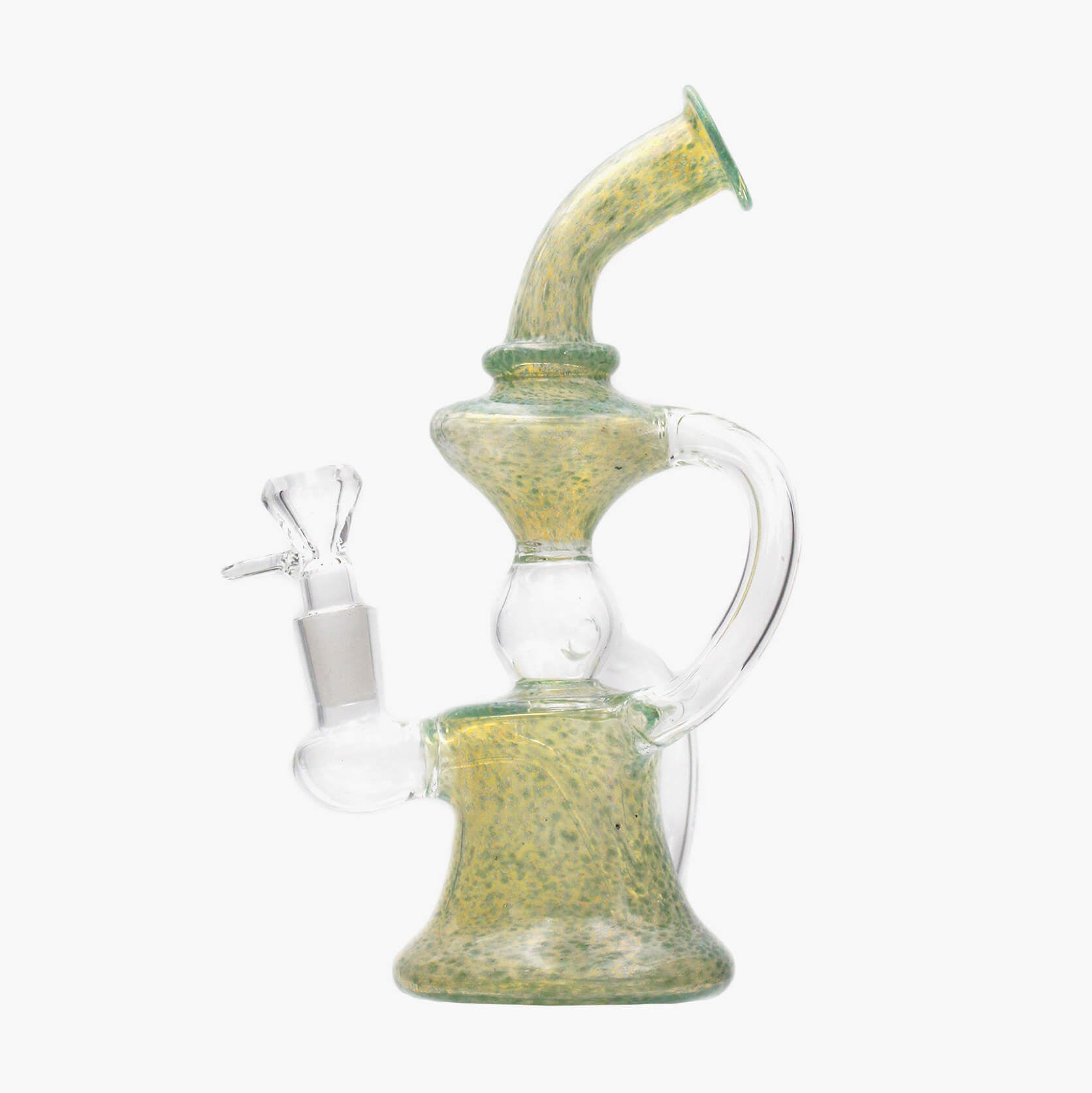 Stratus Glass &quot;Cells&quot; Recycler Dab Rig