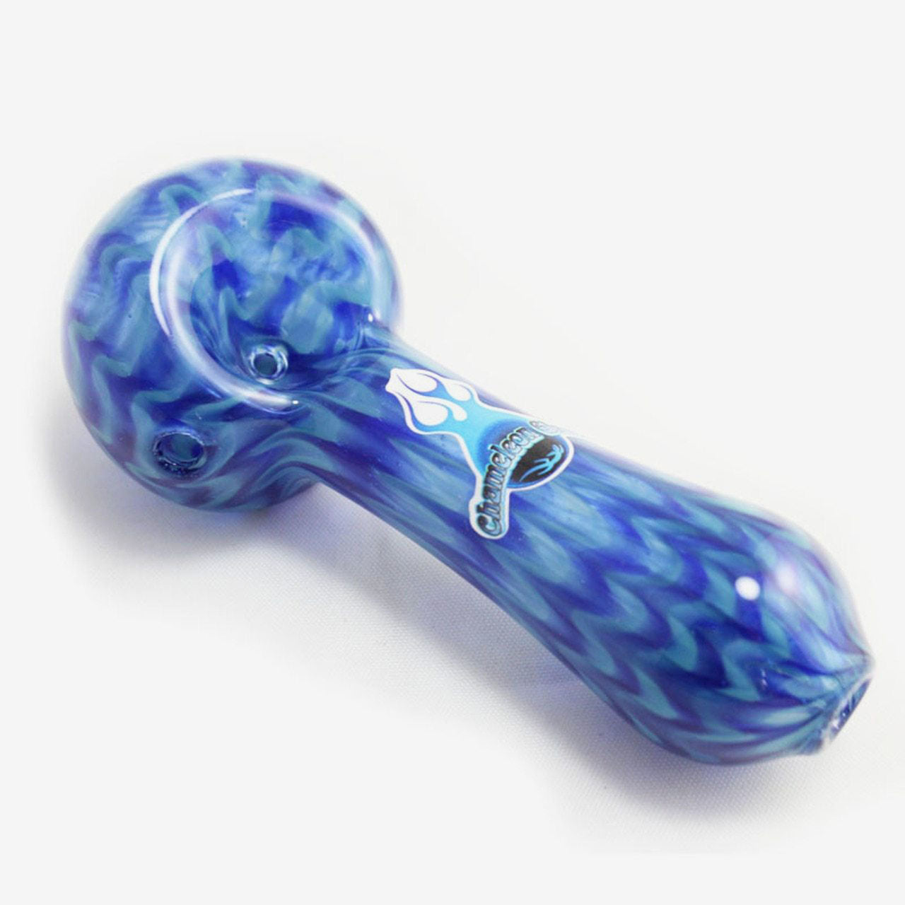 Waterfall Glass Spoon Pipe | INHALCO