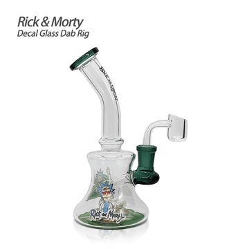 Decal Glass Dab Rig