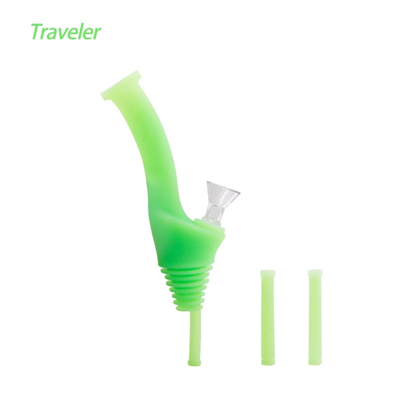 Waxmaid Universal Traveler Water Bottle Pipe 8″