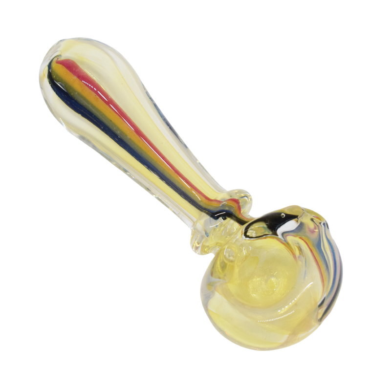 Rainbow Candy Glass Pipe - INHALCO