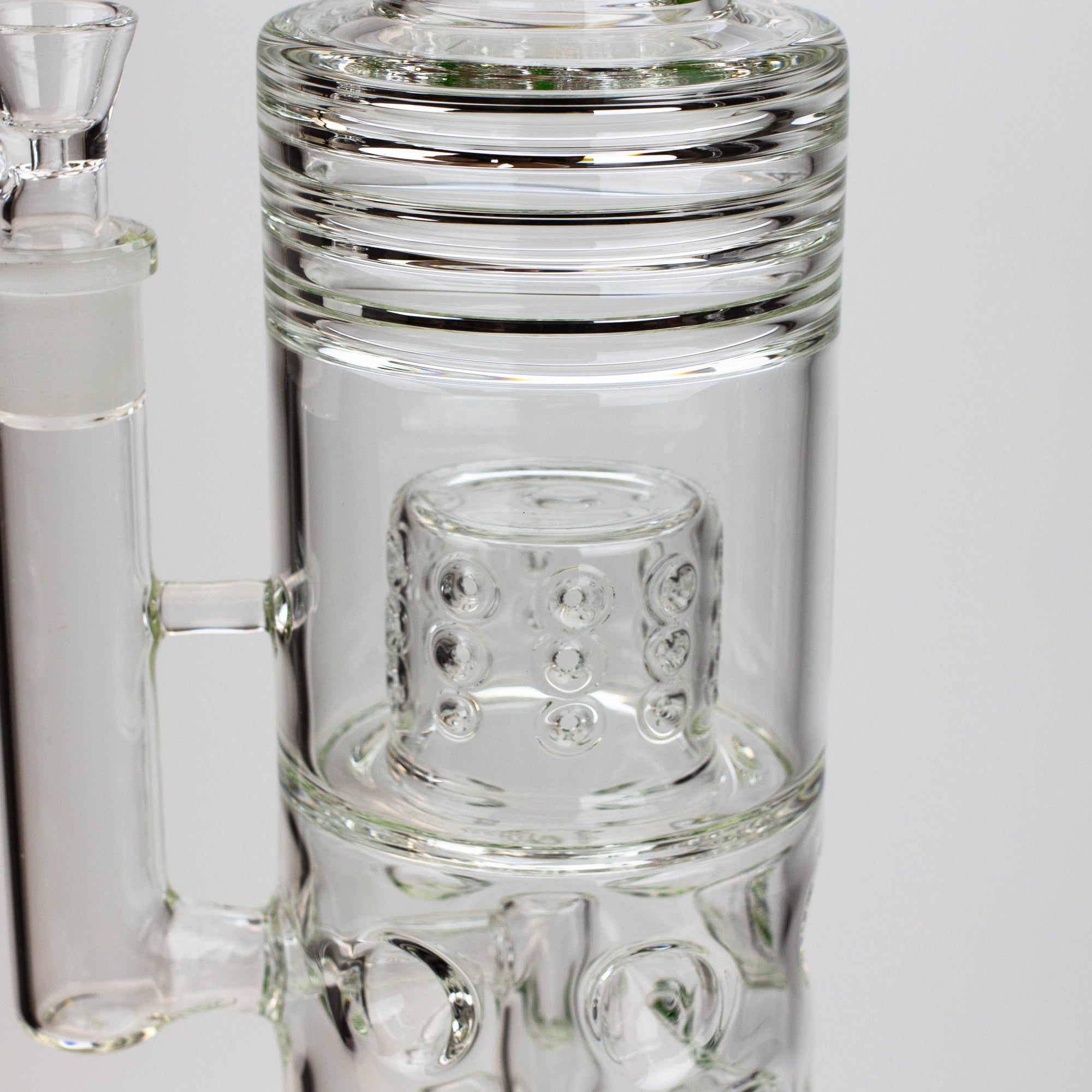 18&quot; Water Bong Thriple Mini Showerhead Perc