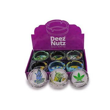 Deez Nutz Glass Ashtray (Box of 6)