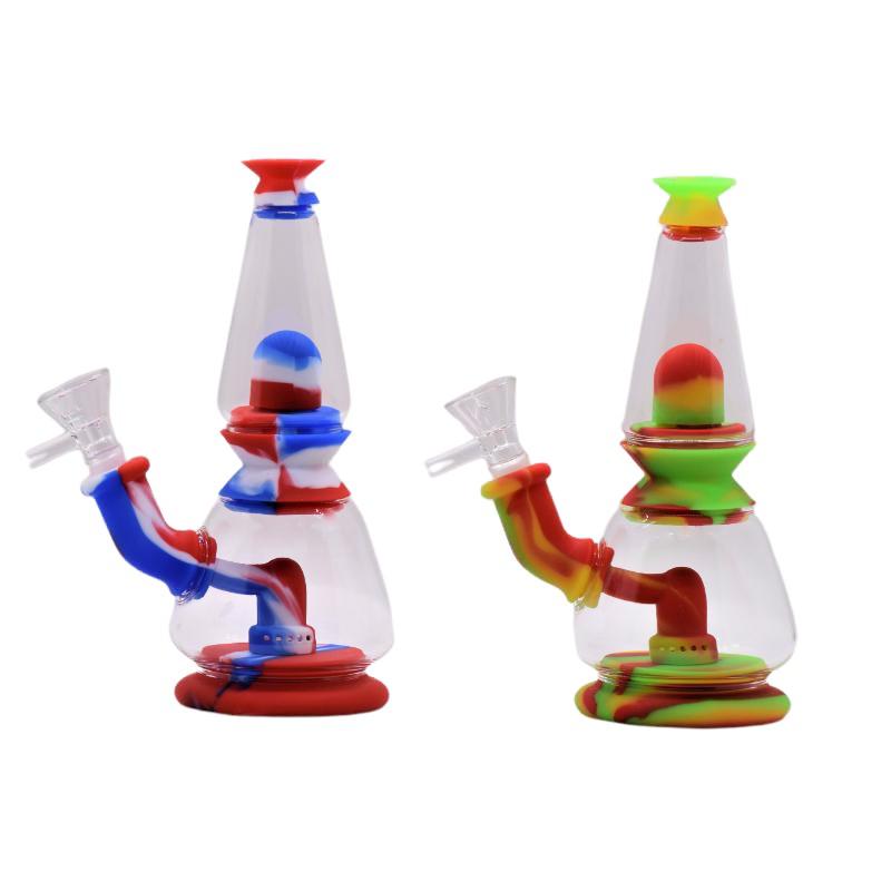 Silicone Multi Chamber Bong - INHALCO