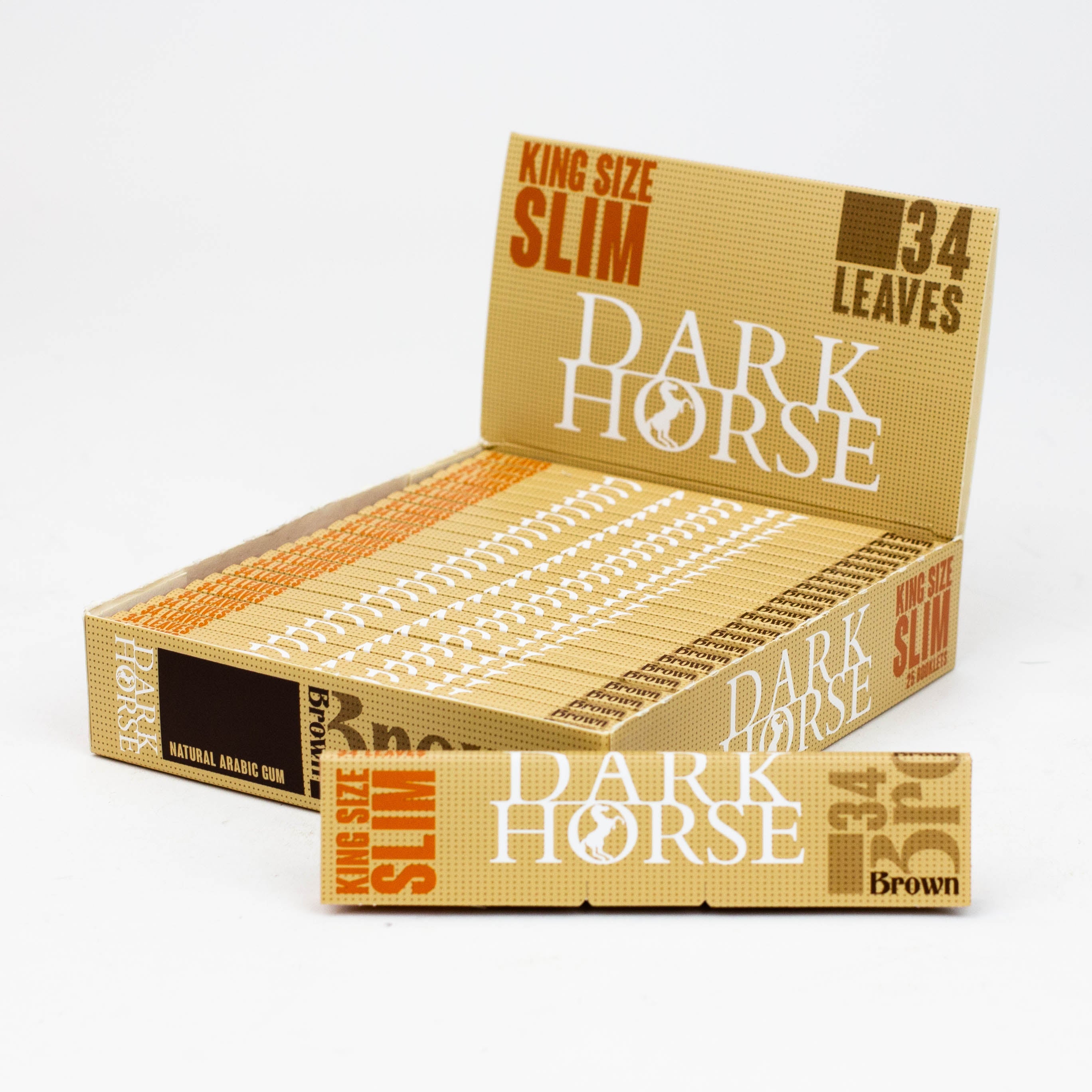 Rolling Paper DARK HORSE King size slim BROWN_0