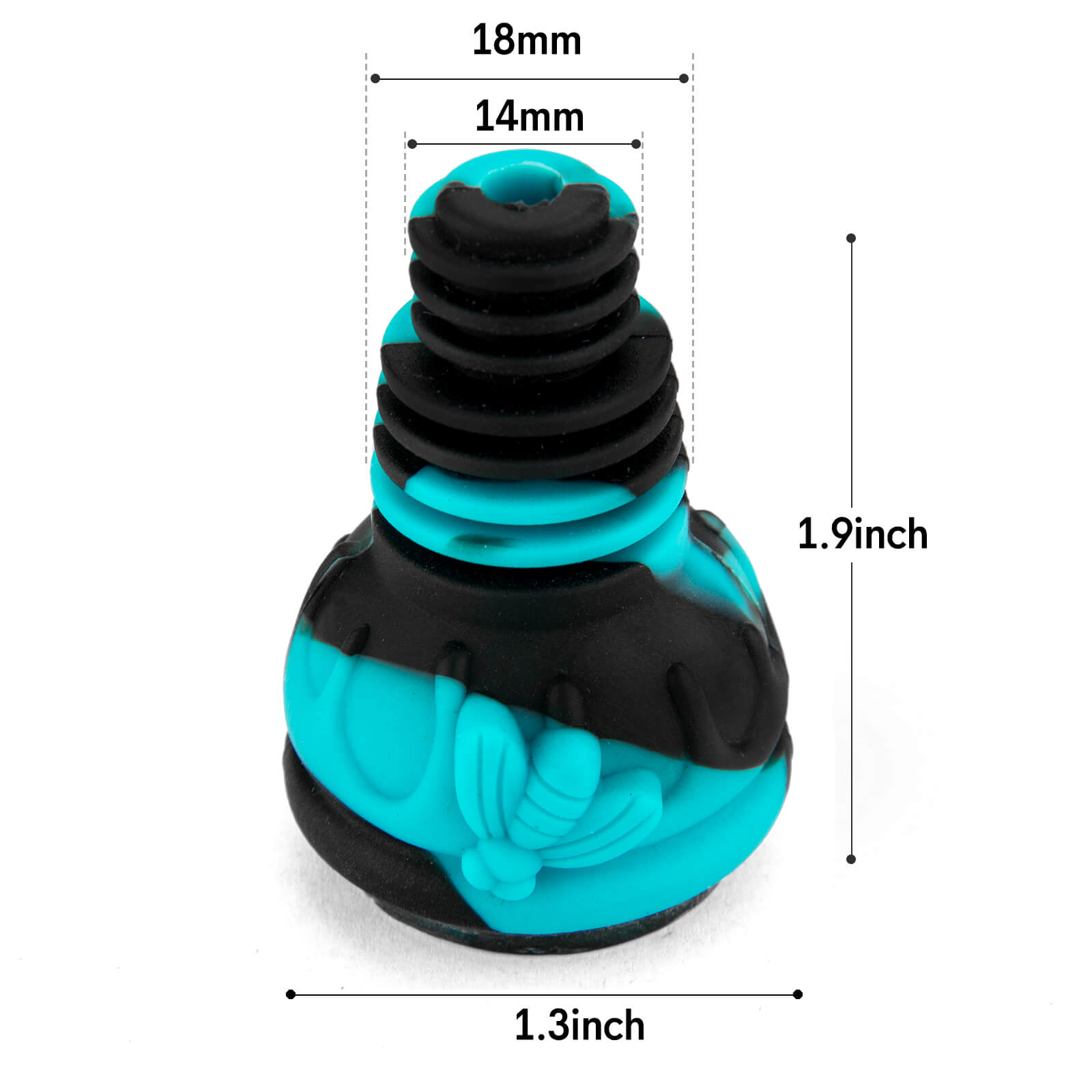 Silicone Bowl For Water Pipes 3Pcs - INHALCO