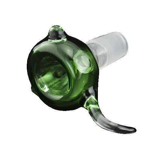 18mm Glass bowl With Handle - INHALCO