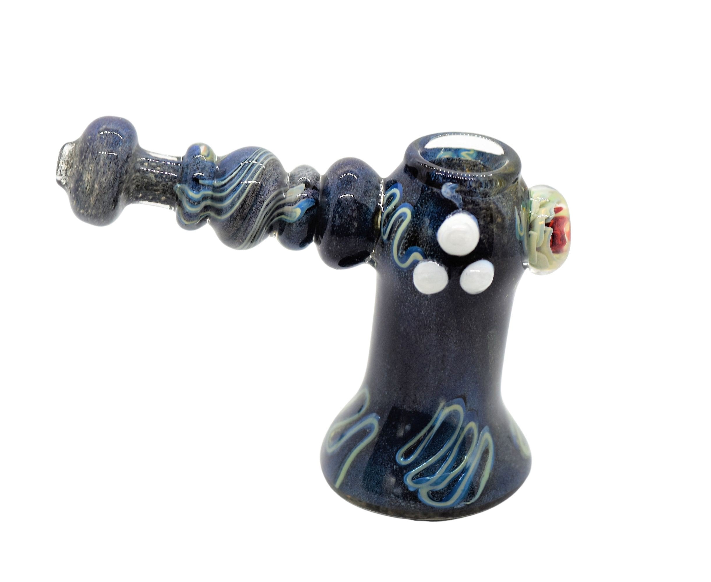 Wave Standing Hammer Bubbler Pipe - INHALCO
