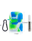 Silicone One Hitter Dugout - INHALCO