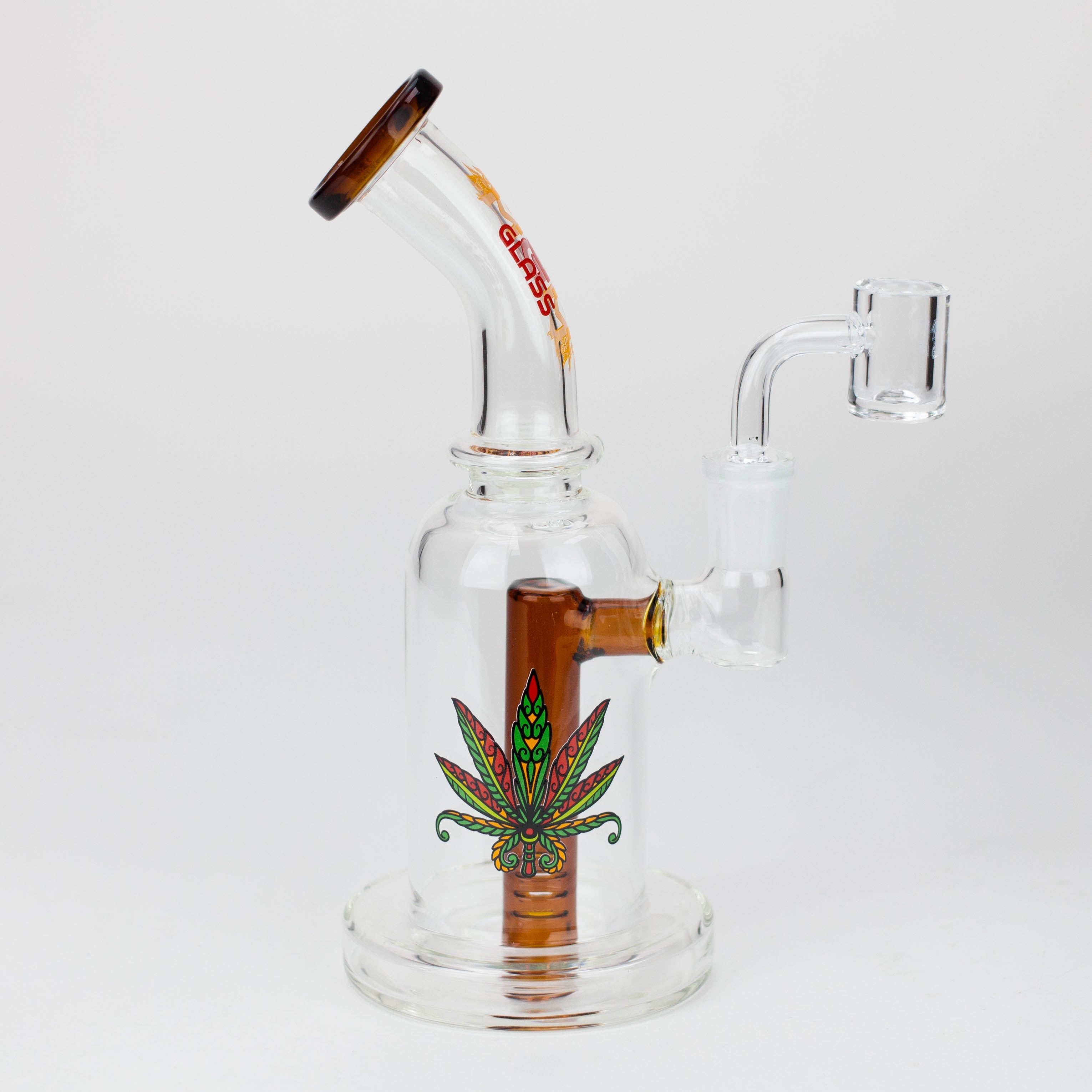 5.7&quot; MGM Glass 2-in-1 Bubbler Cartoon Design