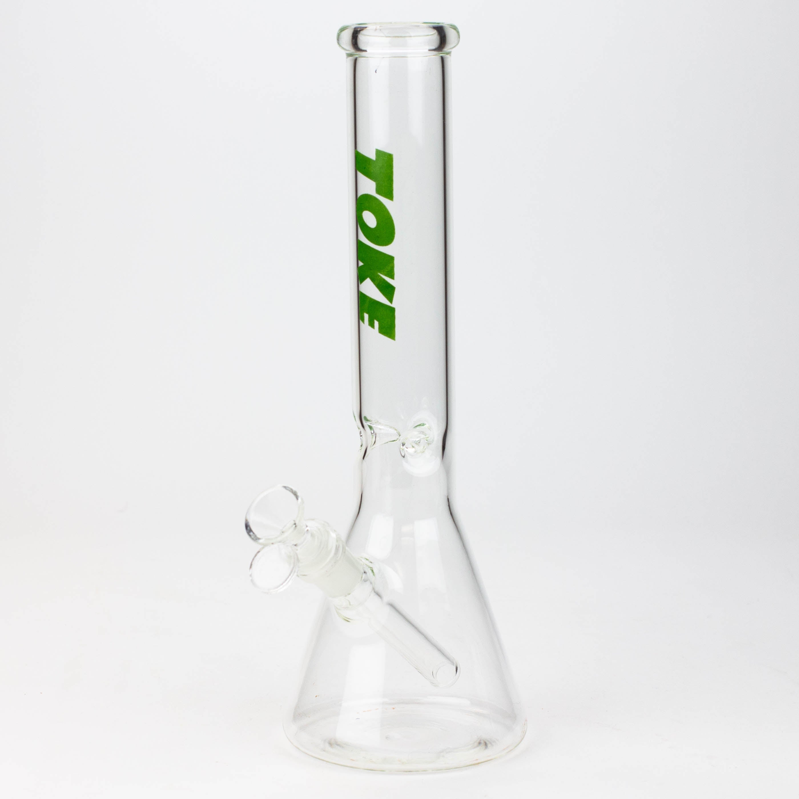 TOKE - 12&quot; Beaker glass water bong