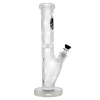 Frosted Straight Tube Bong 14" - INHALCO