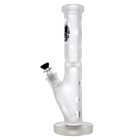 Frosted Straight Tube Bong 14" - INHALCO
