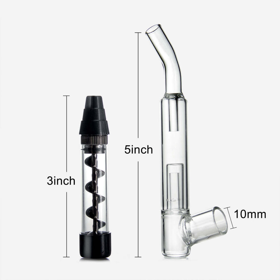 Glass Blunt With Water Filter - INHALCO