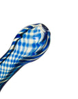Blue Sea Glass Spoon Pipe - INHALCO